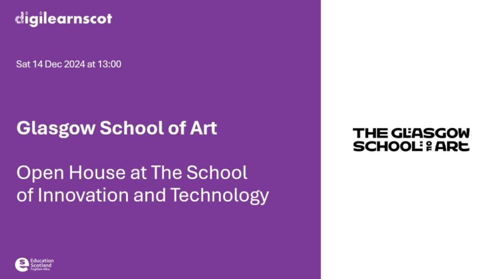 glasgow school of art open day