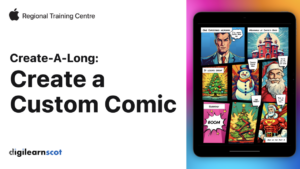 Create-A_Long comic book with custom images