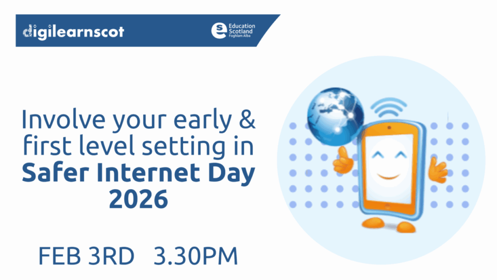 header image of safer internet day smartphone logo