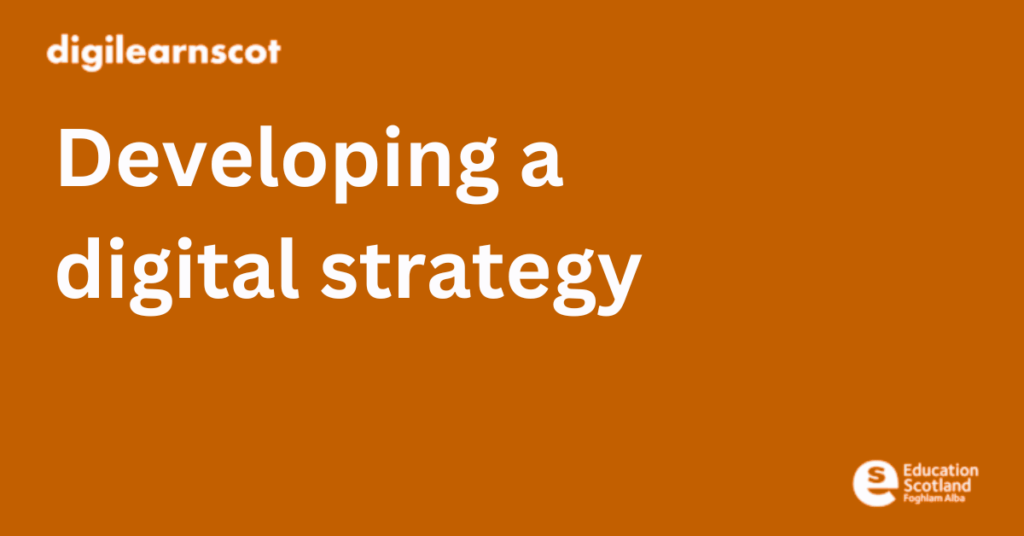 developing a digital strategy