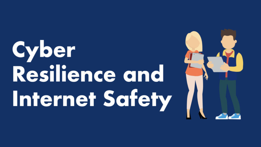 cyber resilience and internet safety logo