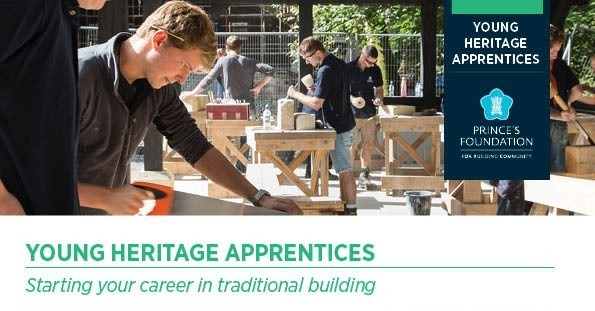 Young Heritage Apprenticeship- Princes Foundation