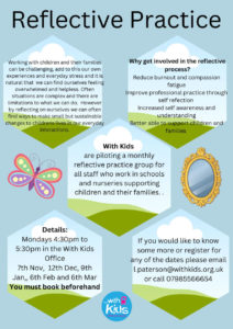 Reflective Practice - With Kids - Leaflet