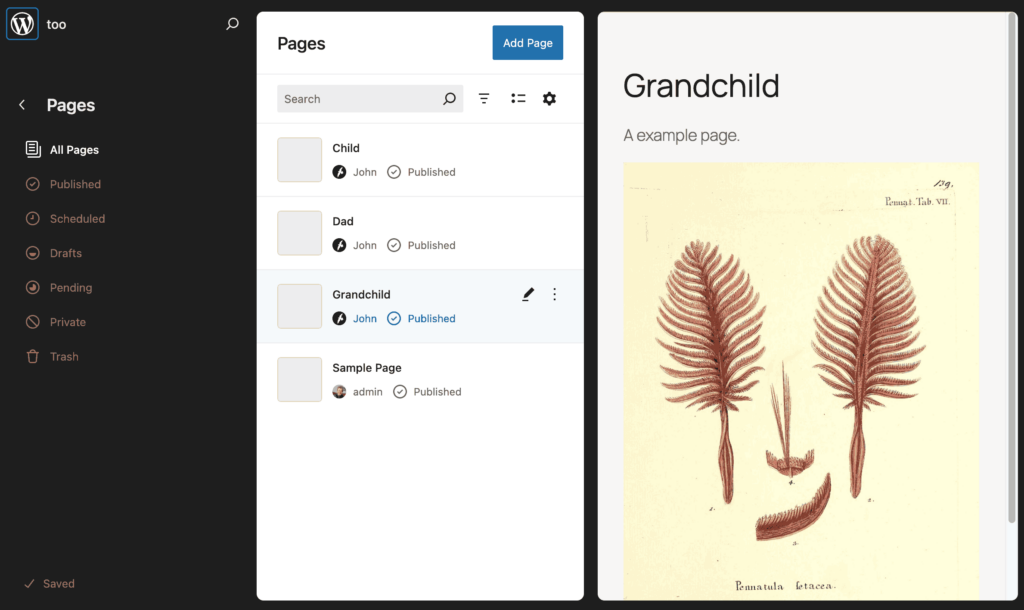screenshot of Full sit editor -