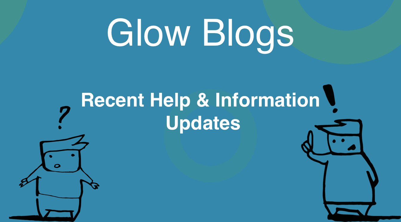 Text: Recent Help & Information Updates