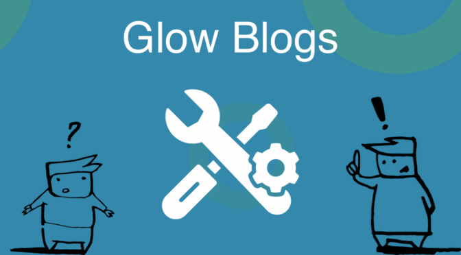 Glow Blog maintenance