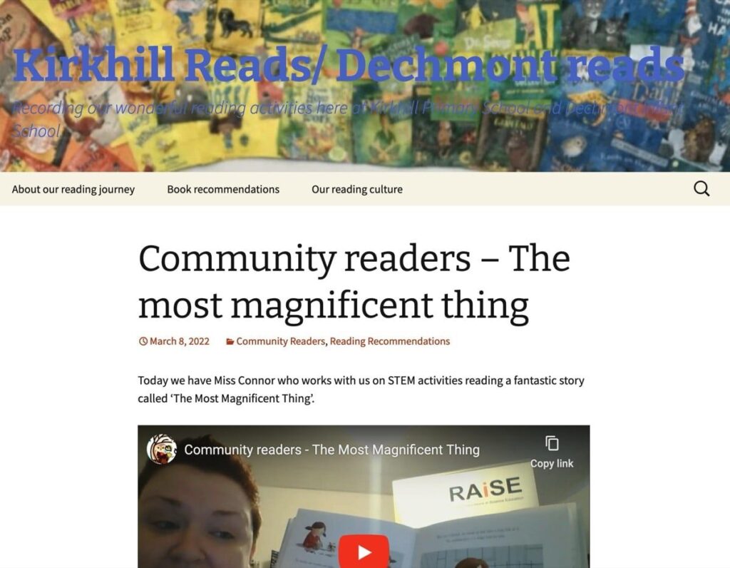 Community readers – The most magnificent thing – Glowing Posts