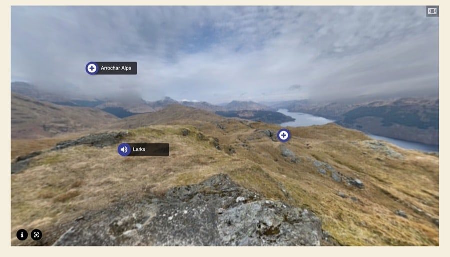 Beinn Bhreac 360 Tour