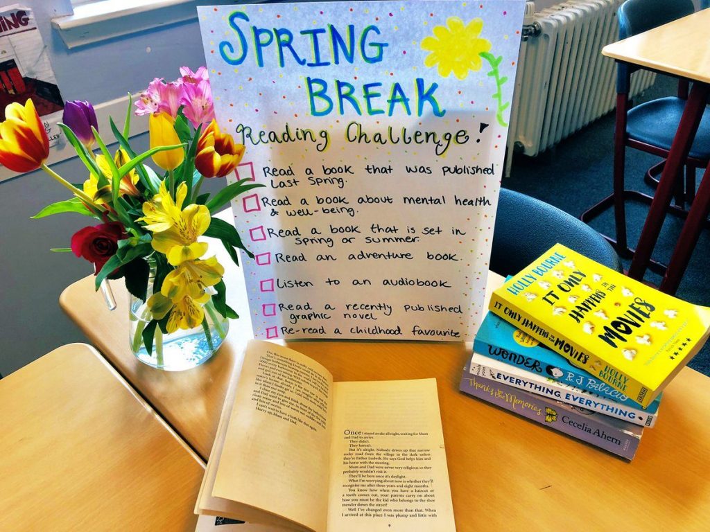 Spring Break Reading Challenge Hillhead High School English Department