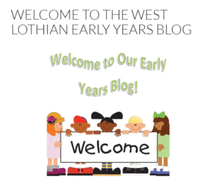 west lothian early years blog screenshot