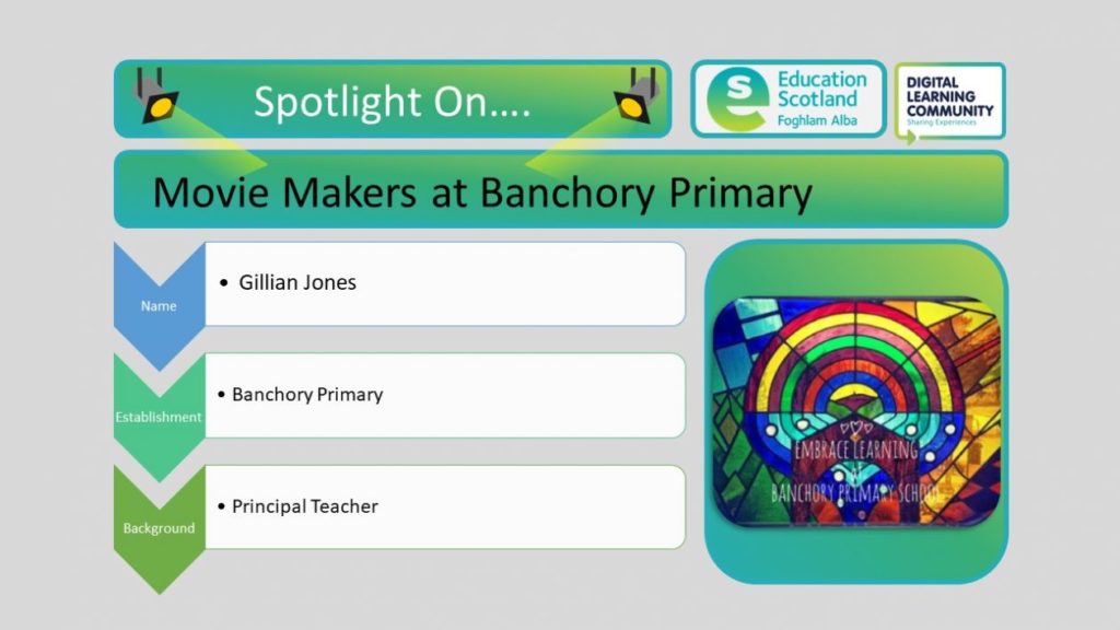 movie maker as Banchory primary blog post header
