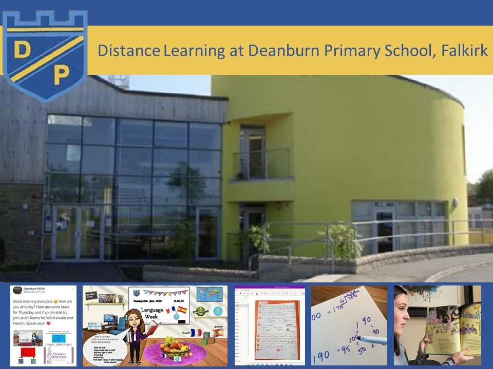 Deanburn primary school blog post header