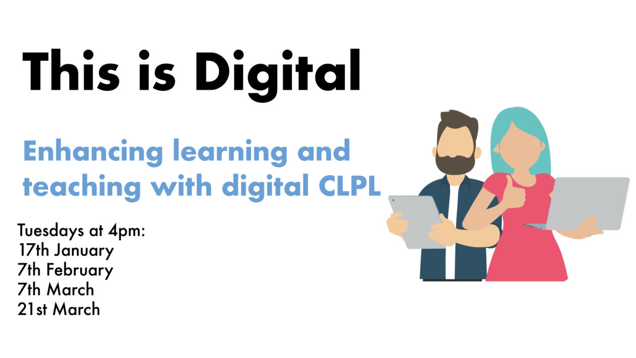 How Learning It Programme 21 March 16:00, This is Digital Learning and Teaching professional ...
