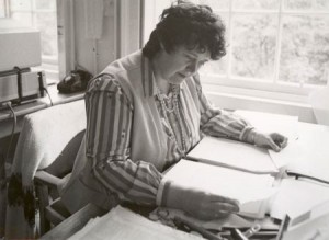 Mairi Robinson, editor of the Concise Scots Dictionary, Edinburgh, 1985