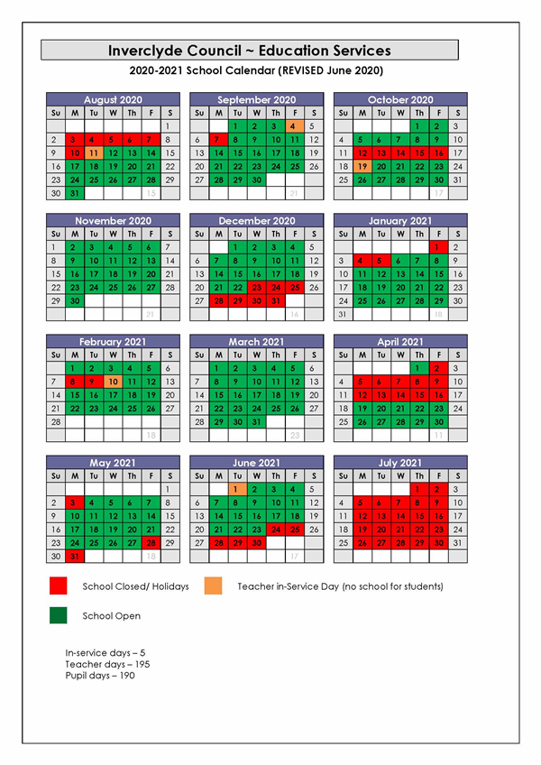 School Holidays | Moorfoot Primary School, Nursery Class and Garvel Deaf Centre