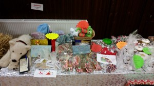 The Wee Room worked hard to make products for their stall.