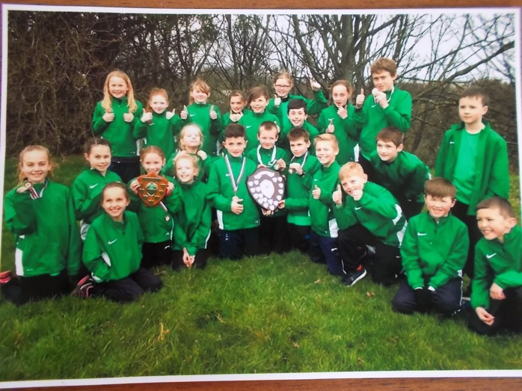 Team Applegrove delighted with their performance at Moray Primary Schools Cross Country 