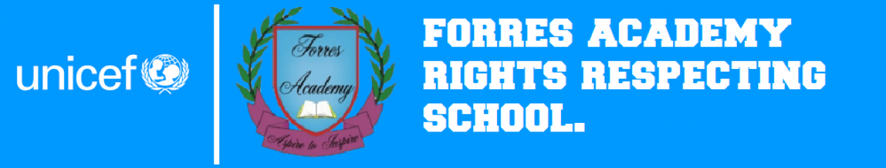 Forres Academy Rights Respecting School.