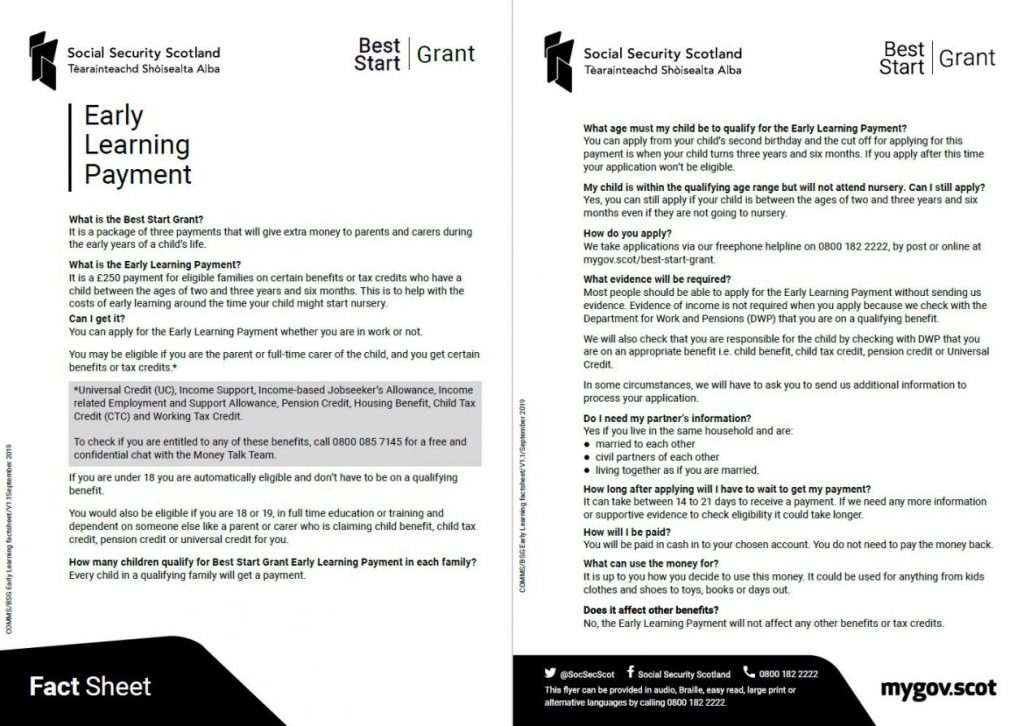 Best Start Grant Mortlach Primary School