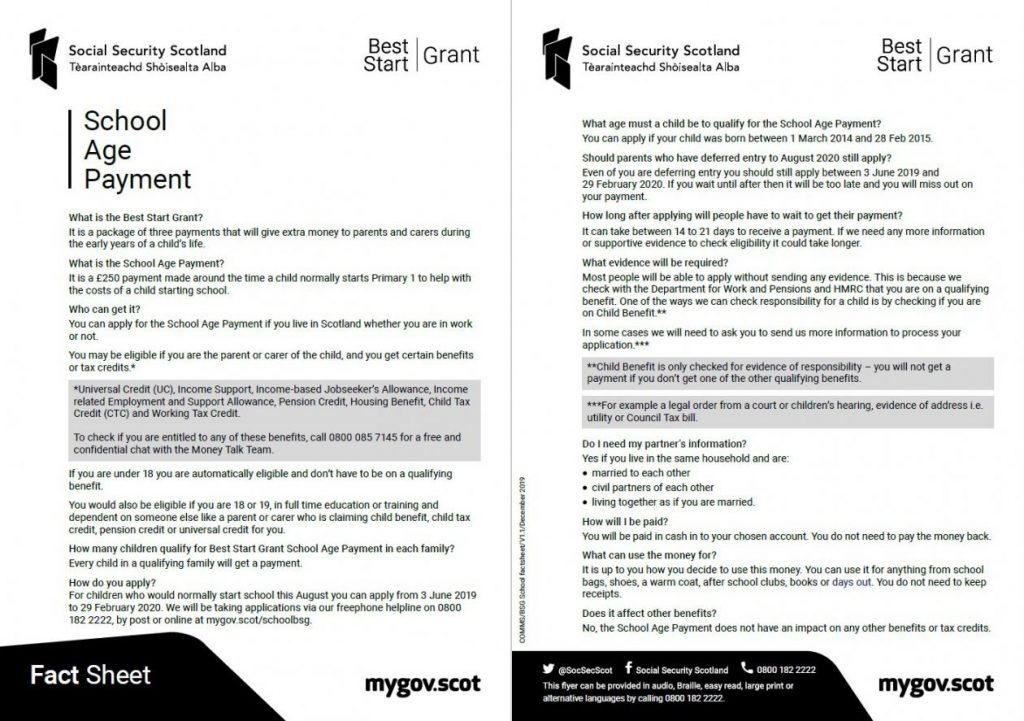 Best Start Grant Mortlach Primary School