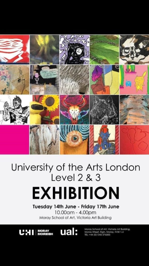 UAL Exhibition June 2022 | Keith Grammar School