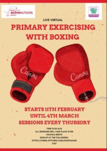 Active Schools Boxercise | Pilmuir Primary School