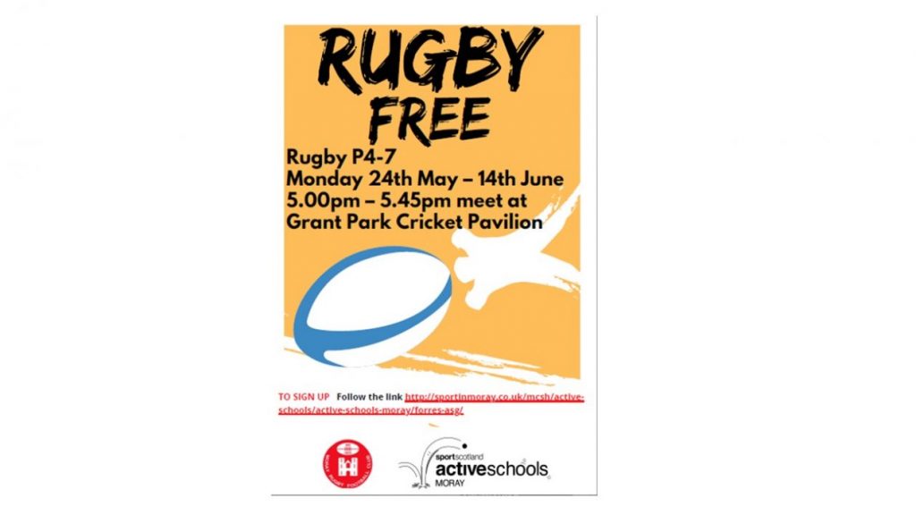 Active Schools Rugby Sessions | Pilmuir Primary School