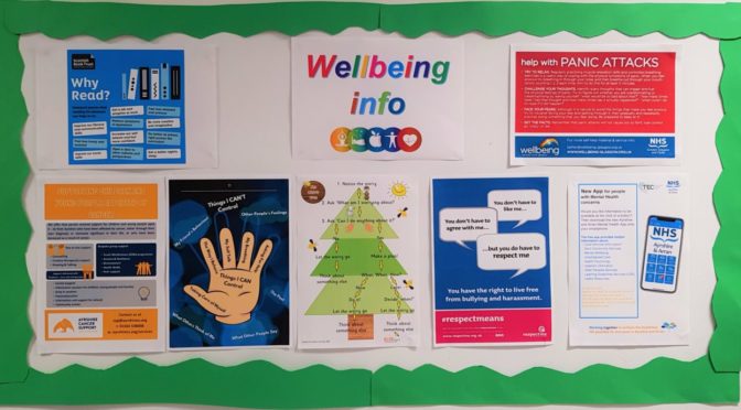 Wellbeing Information | Kilwinning Academy Library Blog