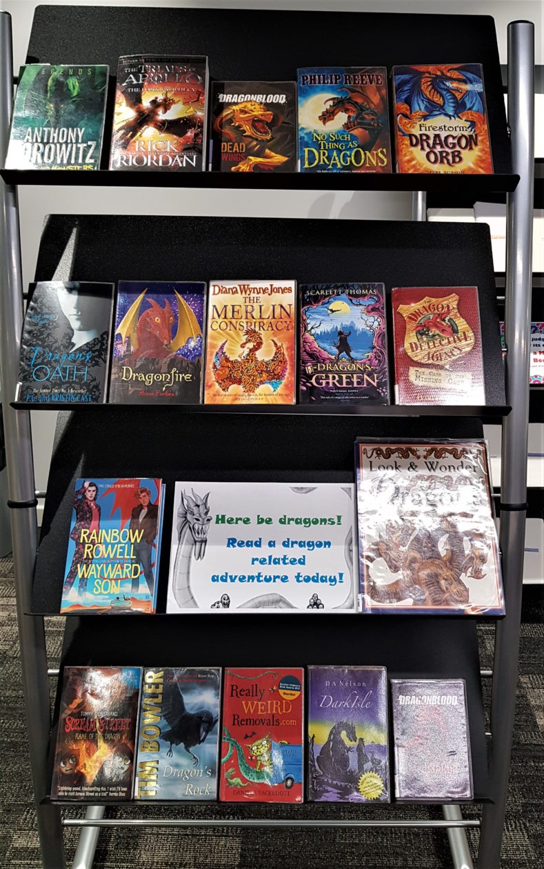 New Book Stands! | Kilwinning Academy Library Blog