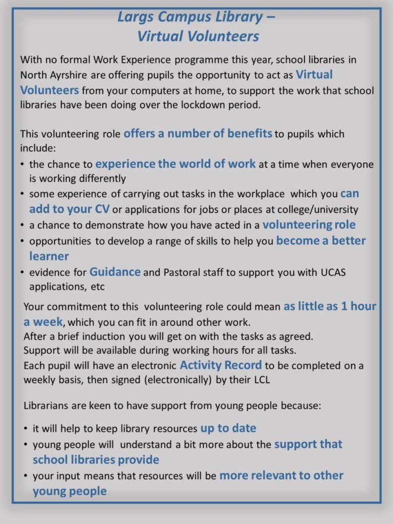 Largs Campus Library Learning Website