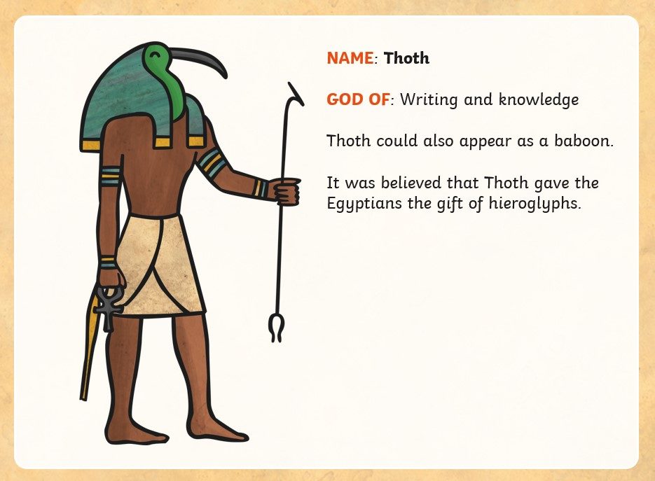 Egyptian gods homework help