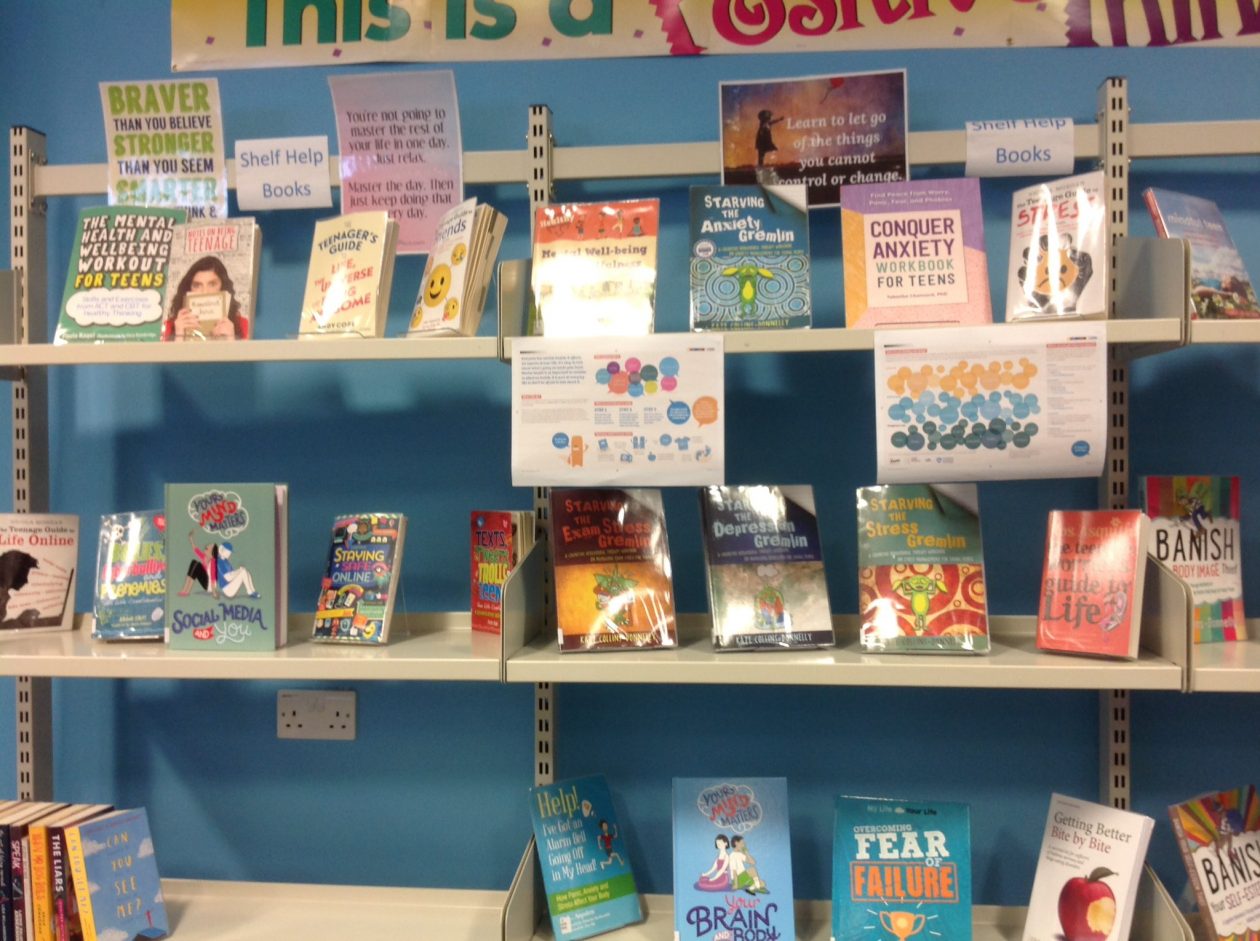 Shelf Help and Wellbeing St Matthew's Academy Library