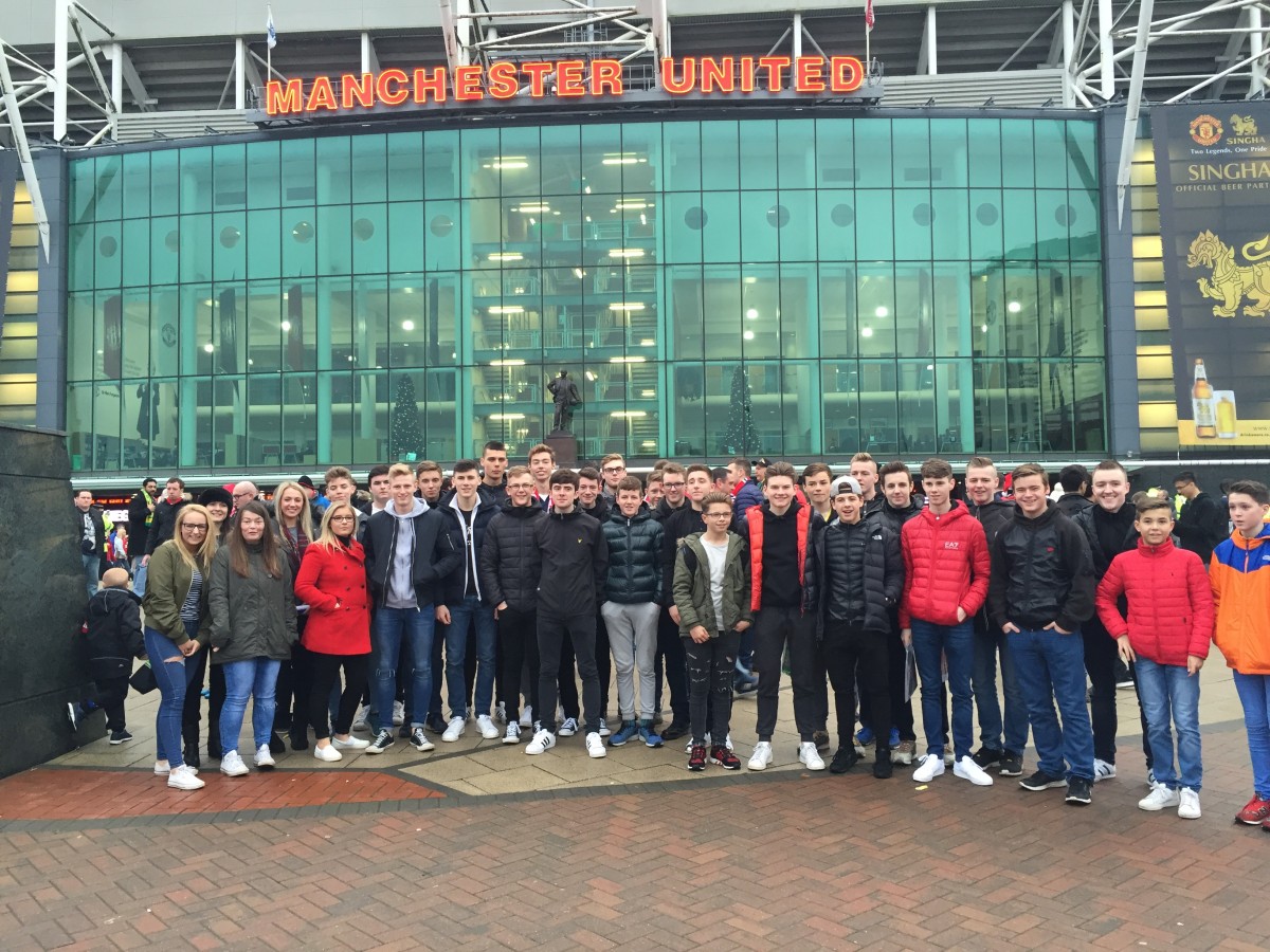 VISIT TO OLD TRAFFORD