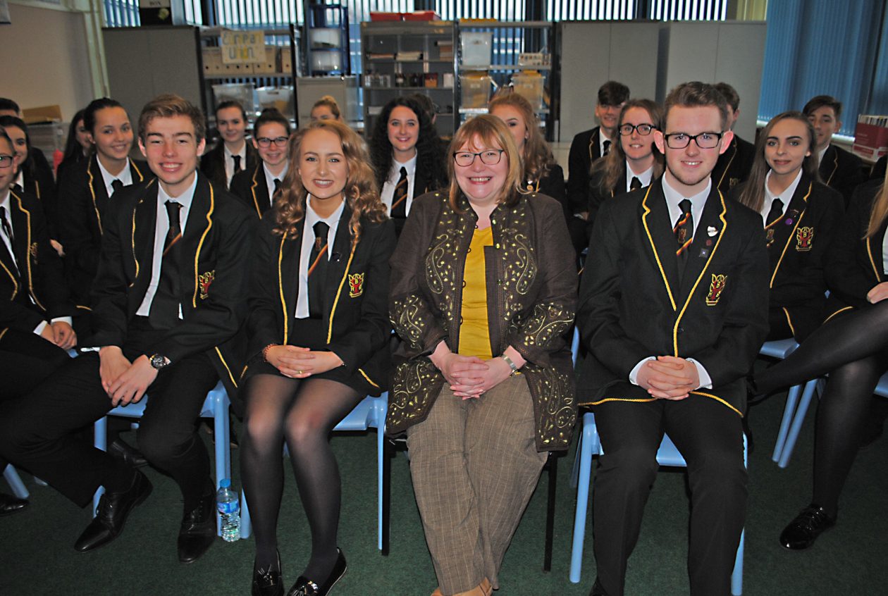 Braidhurst MSP VISIT | Braidhurst High School