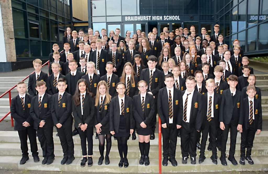 Braidhurst Primary 7 Transition: Aug 2020 Enrolment | Braidhurst High School