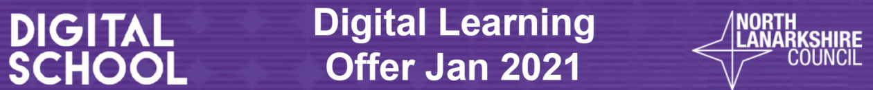 Digital Learning Offer Jan 2021