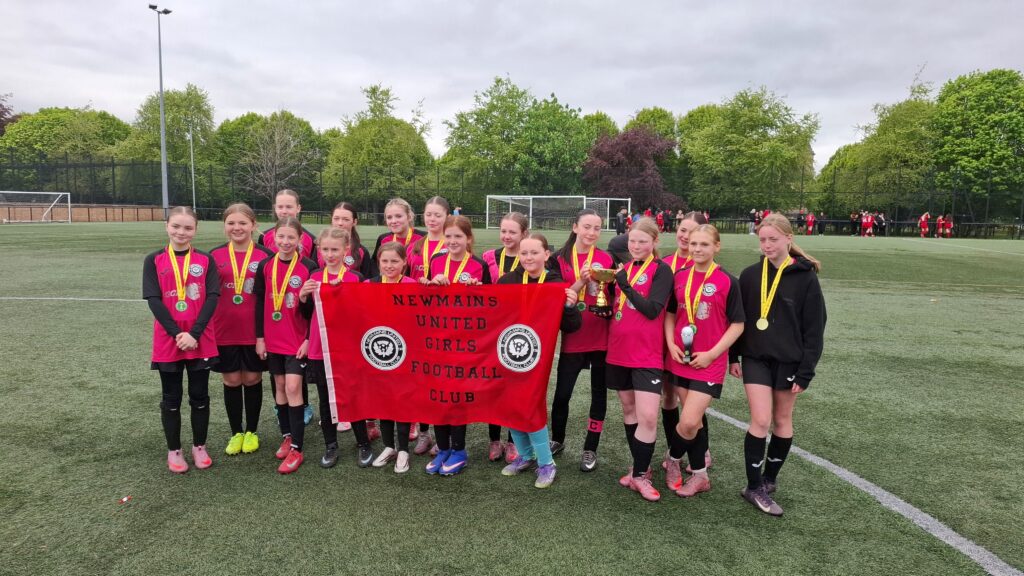 Congrats to Newmains United Girls U14s