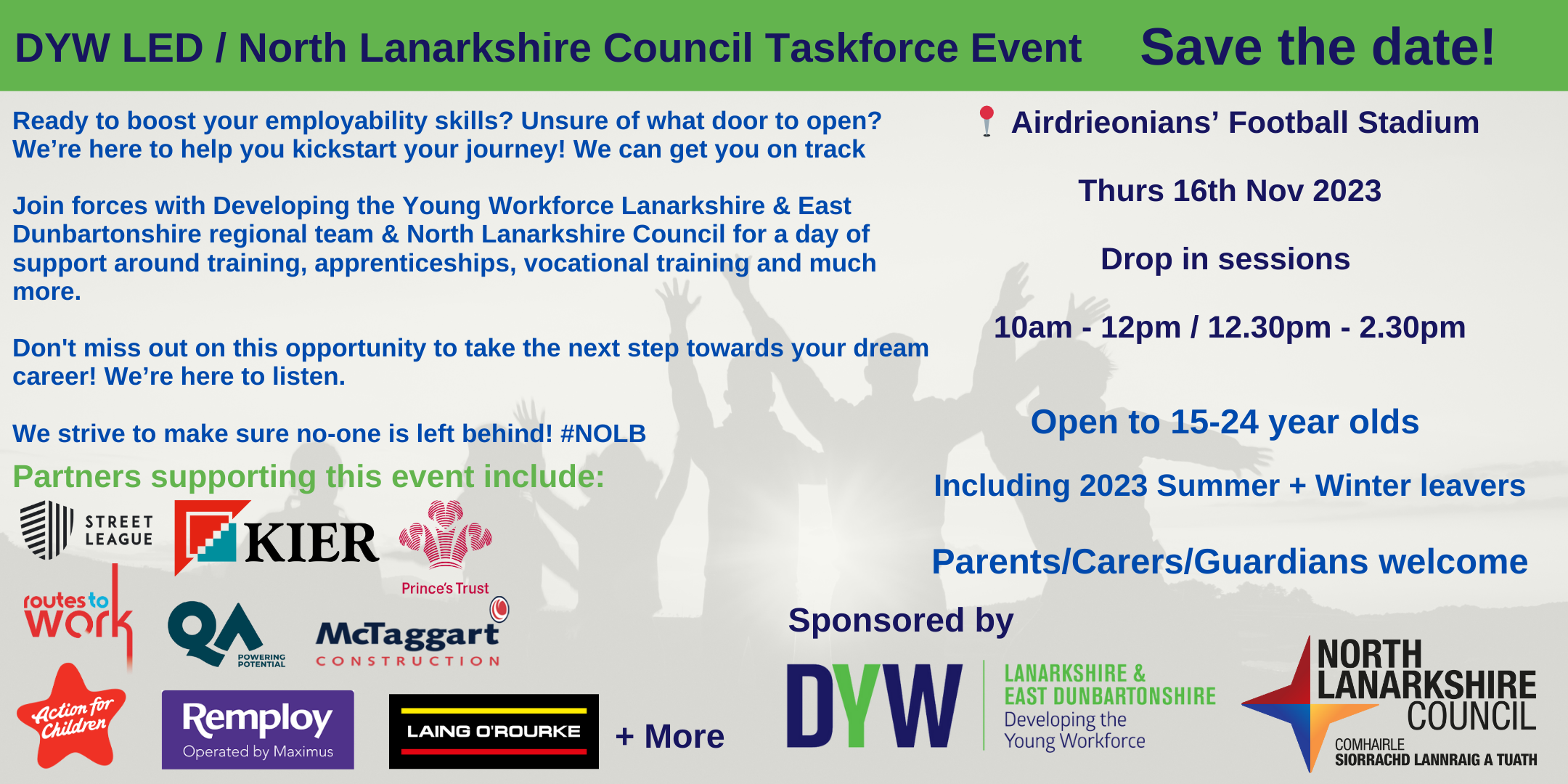 Click to expand, North Lanarkshire Taskforce Event