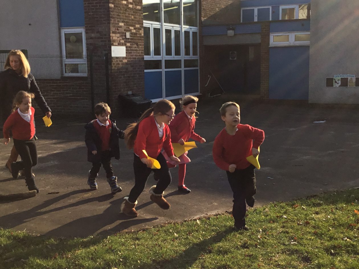 Yellow team were on a hunt to find out what activity 'Teddy' has planned for us.