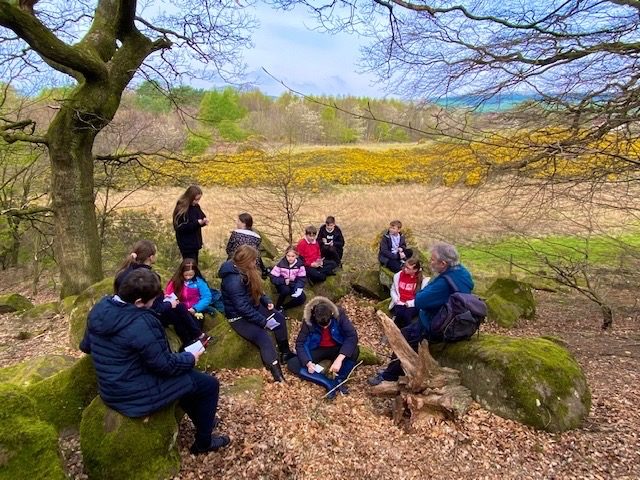 Primary Six Poets go Down to the Woods