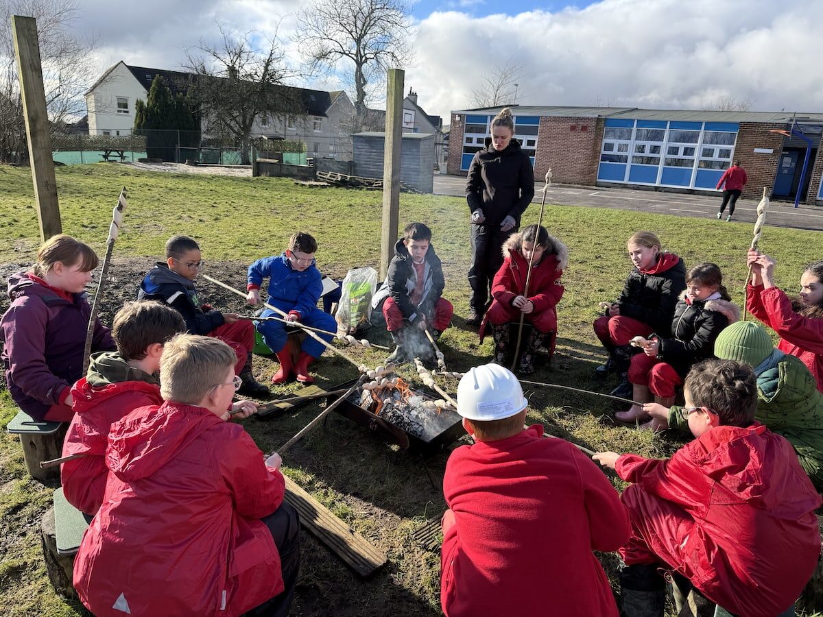 Outdoor Learning Day – Circles in the Rain