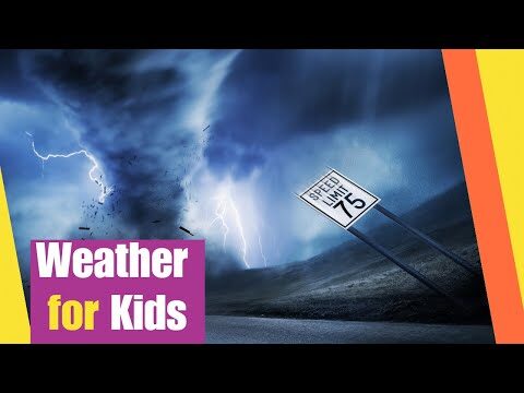 Youtube splash screen: Weather for kids
