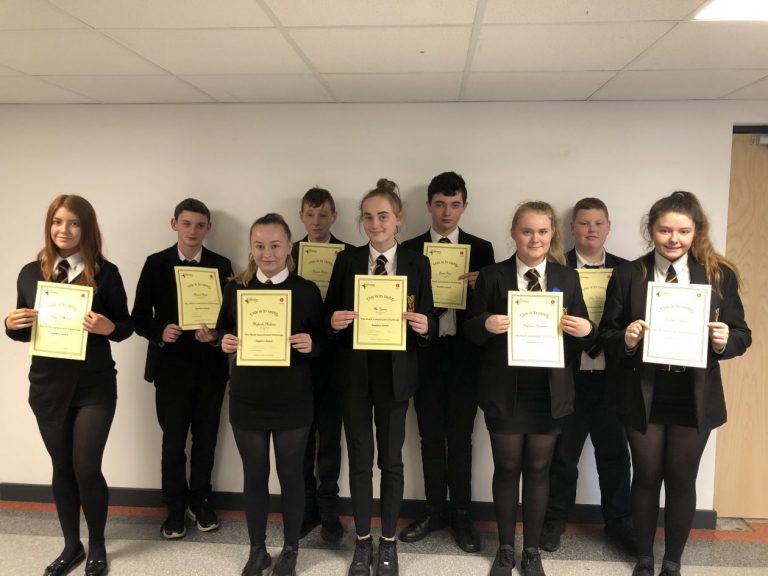 ASDAN NLC Award Braidhurst Wider Achievement