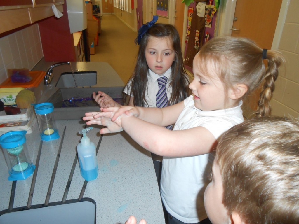 Hand washing experiment!