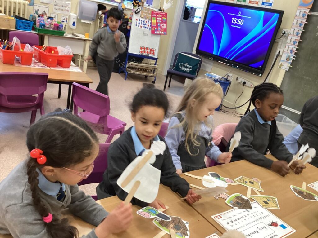 Primary 1 Three Little Pigs fun | Holy Family Primary and Nursery Class