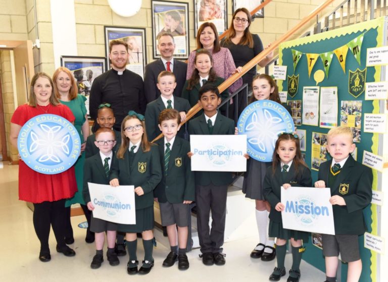 Cathedral pupils the face of Catholic Education Week 2022