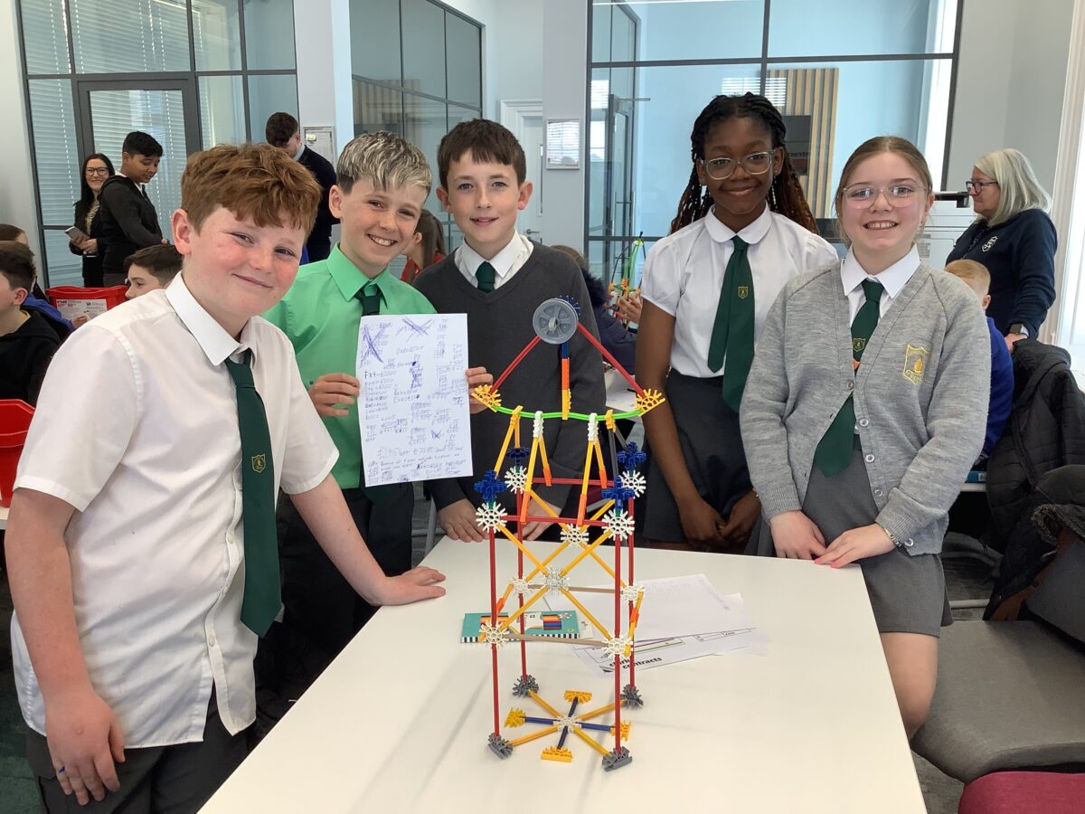 Young engineers impress at Motherwell STEM challenge
