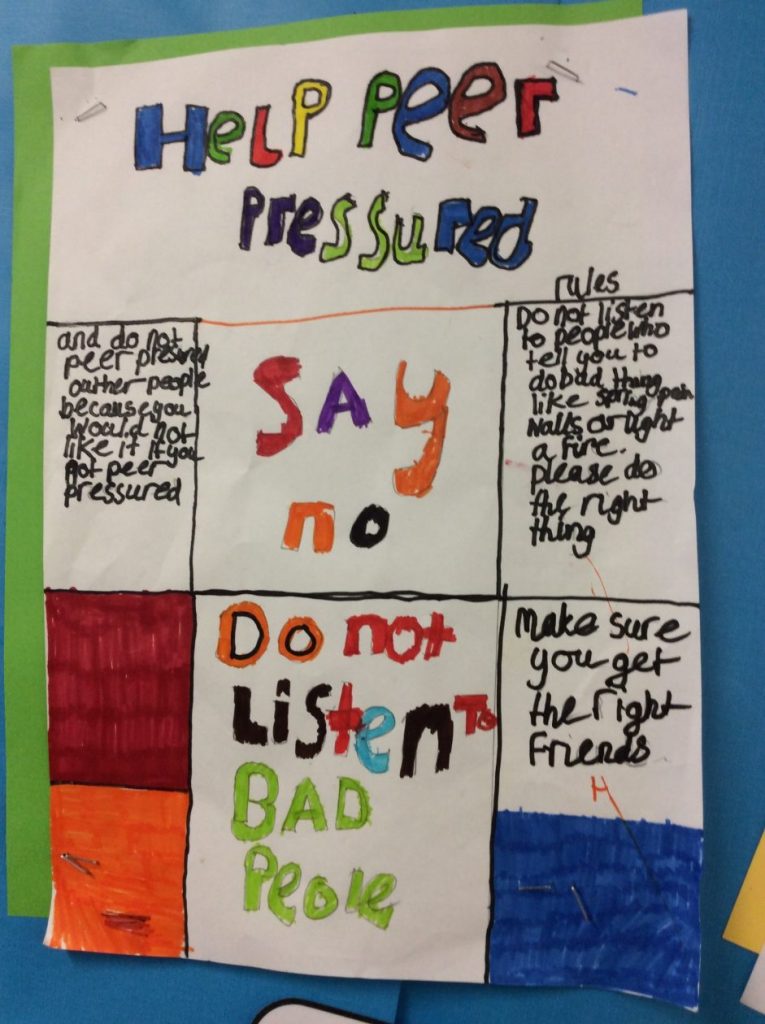 Health and Wellbeing – Peer Pressure | Woodlands Primary P7