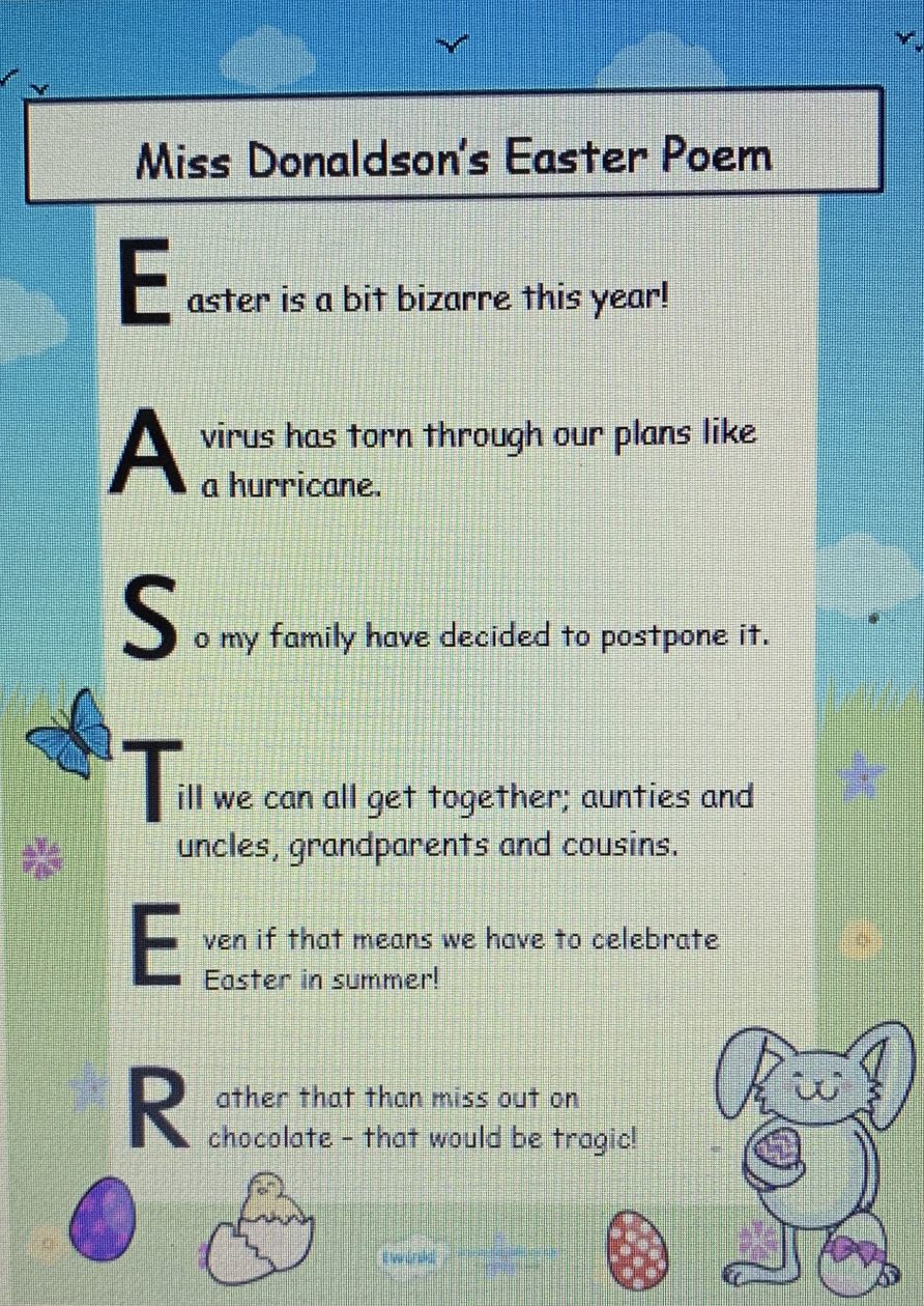 family acrostic poem examples