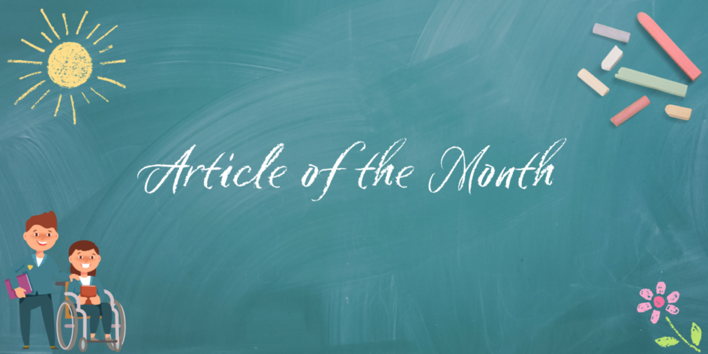 Article of the Month- August 2023-Article 21 Views of the Child | Proud ...